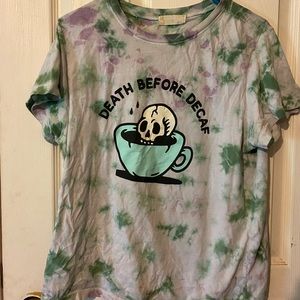 Death Before Decaf shirt